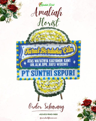 Papan Bunga Duka di Kandai