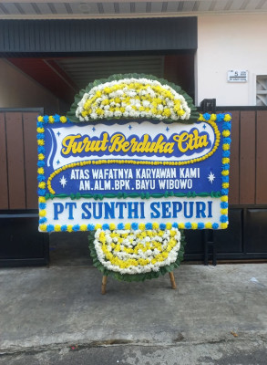 Papan Bunga Duka di Kandai